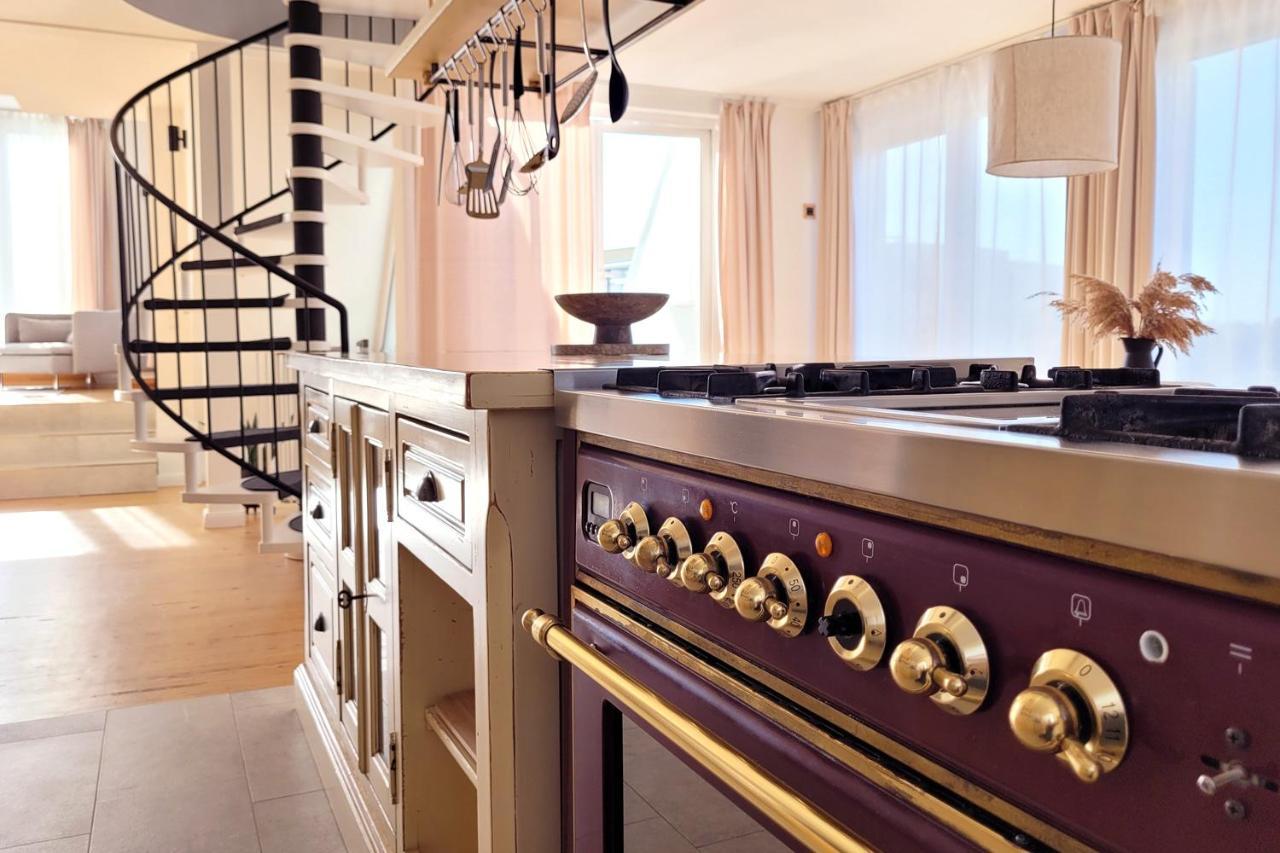 Grosse Penthouse Ferienwohnung Mit Meerblick, Sonnenterrasse & Luxusbad Von "Momentic" Sierksdorf Luaran gambar